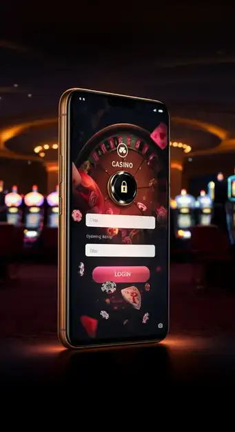 Interface van het Casino Wbetz inlogscherm met opties voor e-mail of Google, en de mogelijkheid om wachtwoord te herstellen, wat veiligheid en gemak belooft.